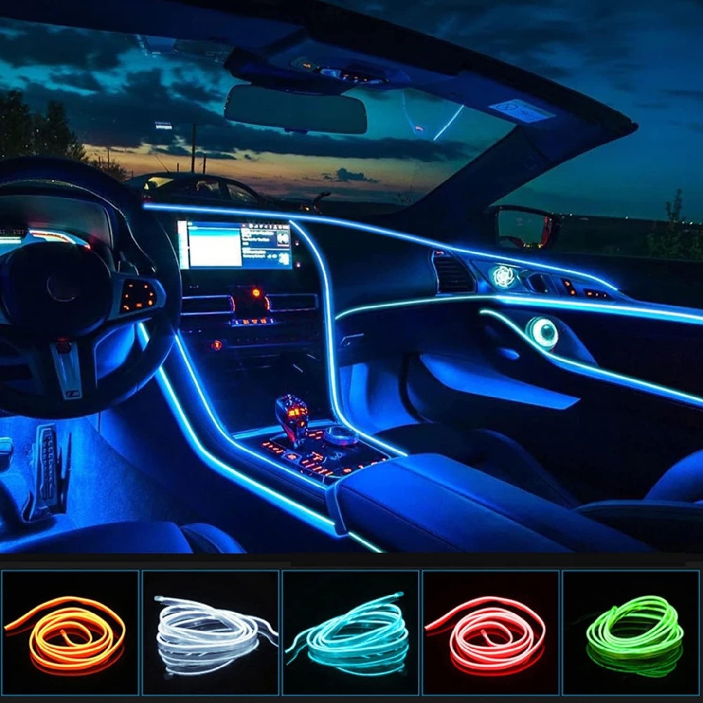 Universal Interior LED Car Light Strip