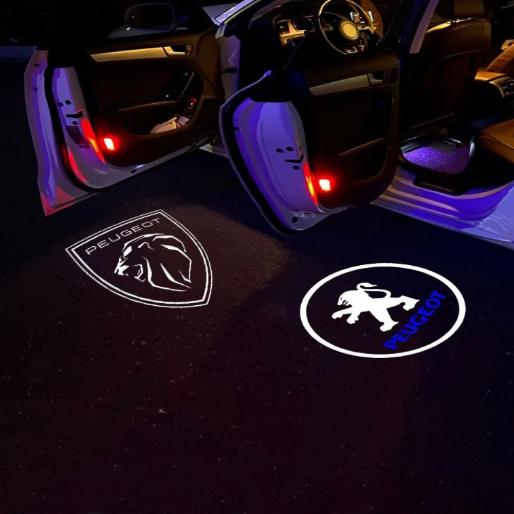 Pack of 2 Bright LED Projector for Car Doors