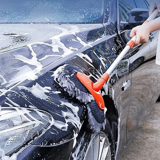 Wash Brush – Retractable Double Layer Car