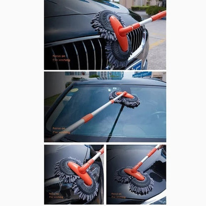 Wash Brush – Retractable Double Layer Car