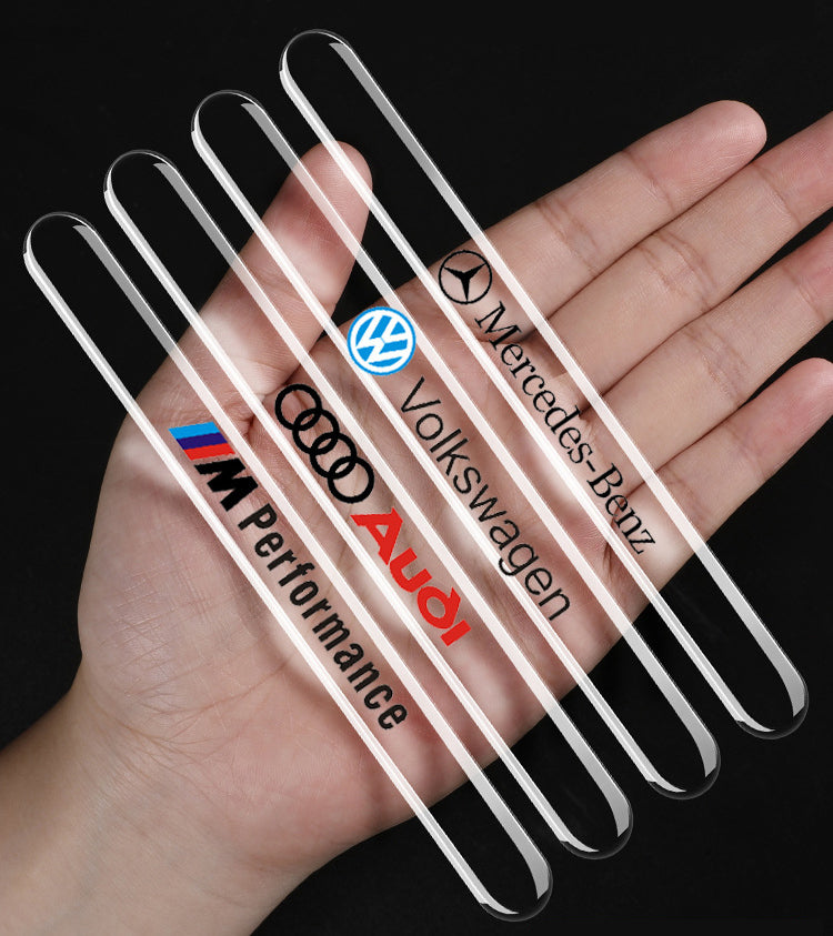 Transparent anti-collision strip for car airbag (1 kit = 4 pcs)